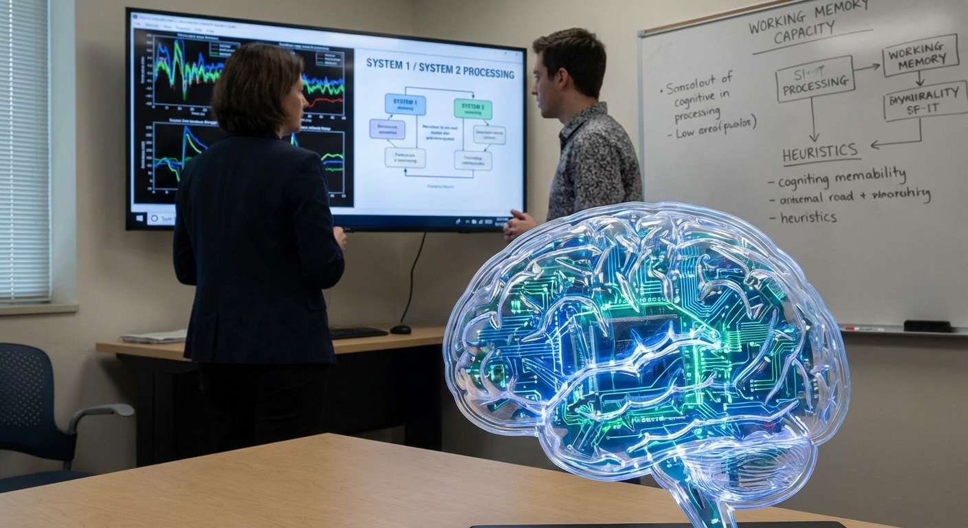 تصویری نمادین از یک مغز که به جای جعبه سیاه، مدارهای پیچیده و ساختارمندی را نشان می‌دهد.