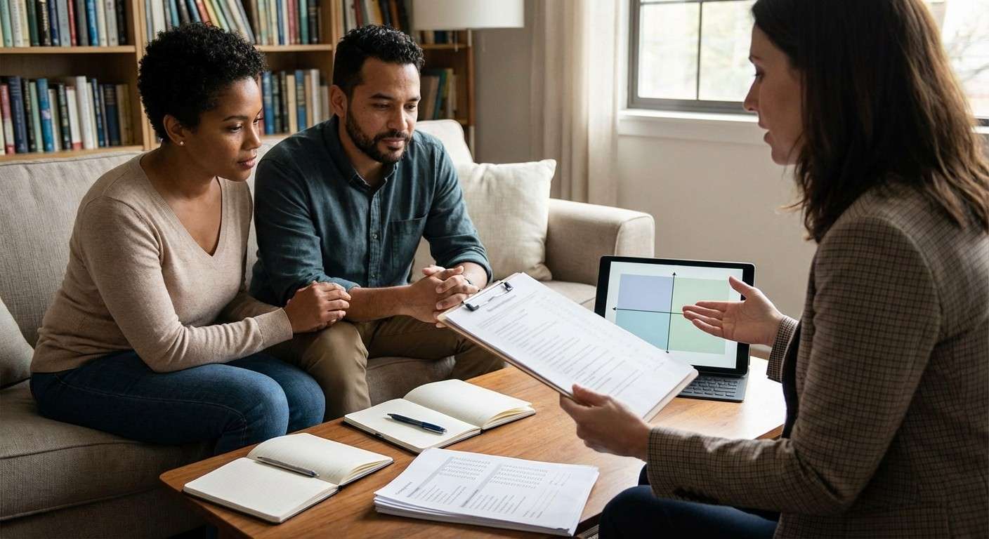 چهار نماد انسانی که هر کدام نماینده یکی از چهار سبک دلبستگی بزرگسال هستند.