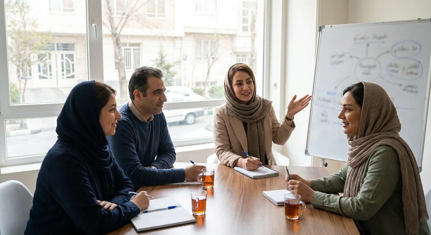گروهی از دوستان با پیشینههای مختلف که در یک کافه با هم صحبت میکنند و یکدیگر را حمایت میکنند.