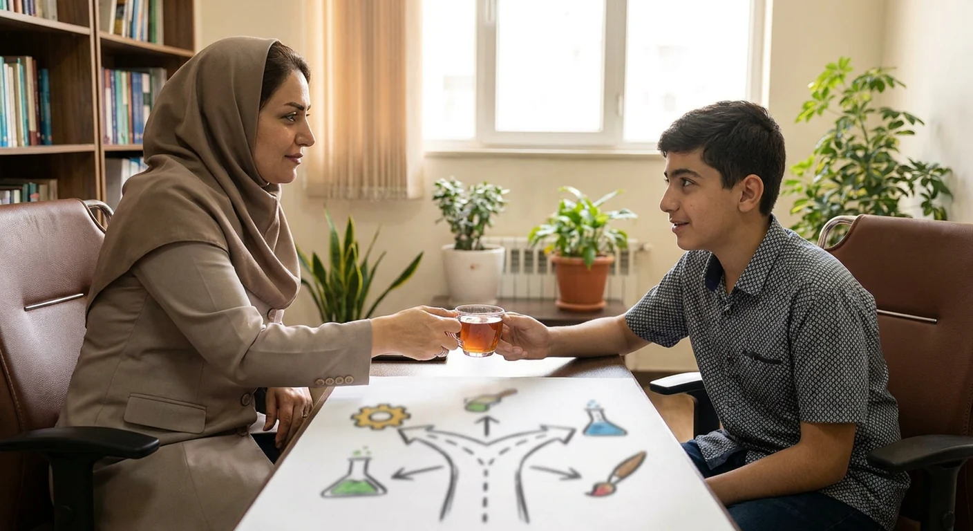 انتخاب رشته پایه نهم: چرا این چهارراه تحصیلی اینقدر مهم (و استرس‌زا) است؟