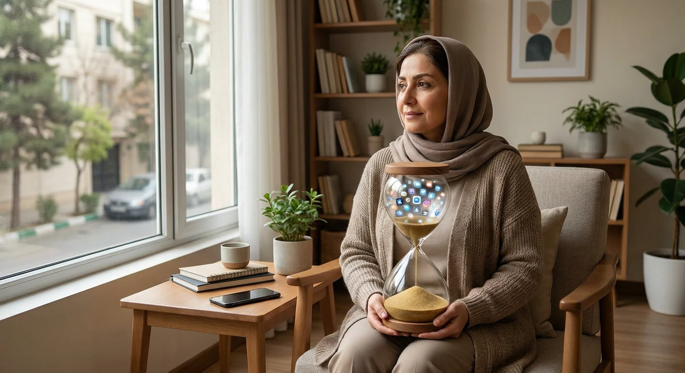 دیجیتال دیتاکس یا استفاده آگاهانه؟ طراحی یک برنامه شخصی برای بازپس‌گیری زمان و توجه از اپلیکیشن‌ها