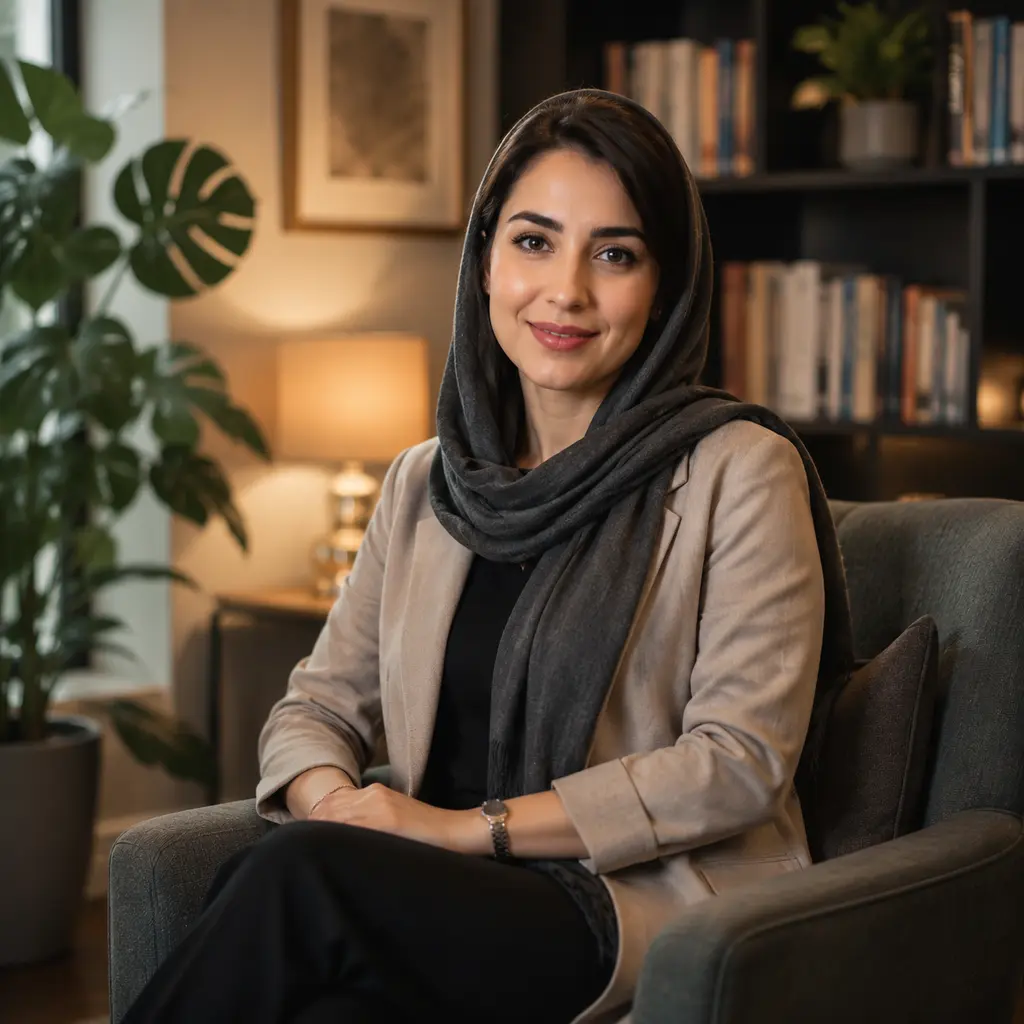 سارا حسینی، مشاور روان‌شناسی تسکین روان